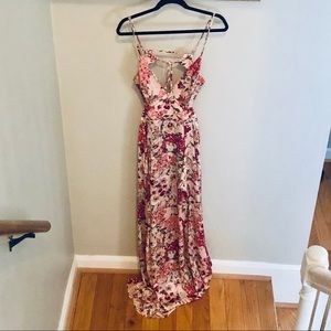 AKIRA Chicago Maxi Floral Dress